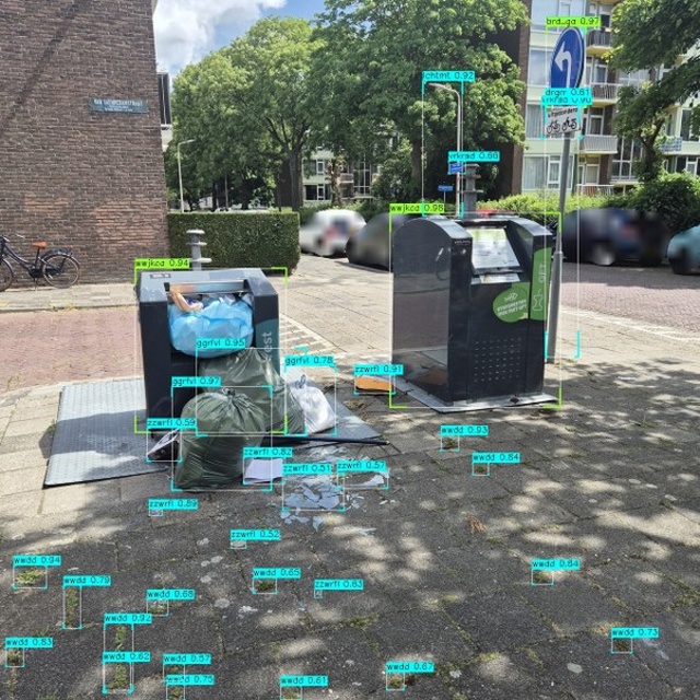 Bijplaatsing bij ondergrondse containers