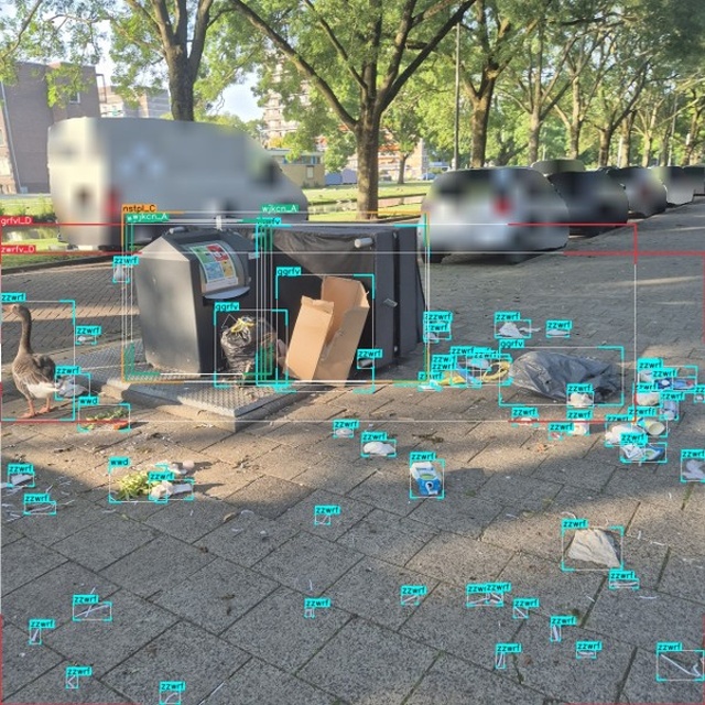 Bijplaatsing bij ondergrondse containers