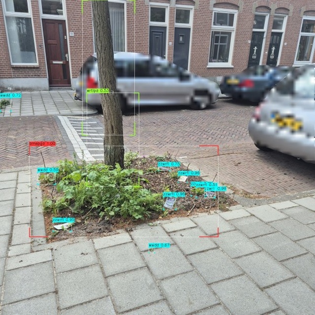 Boomspiegels en netheid van straatgroen