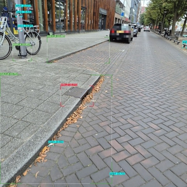 Natuurlijk afval en belemmering van kolken