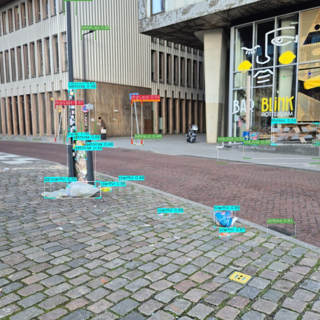 Zwerfafval en straatreiniging
