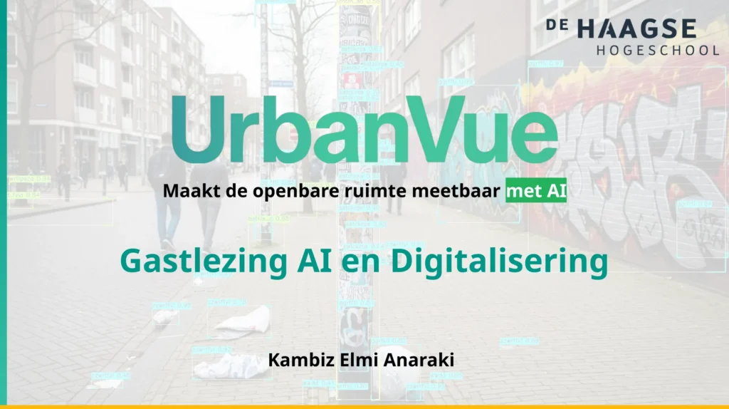 Gastlezing over AI en digitalisering aan de Haagse Hogeschool