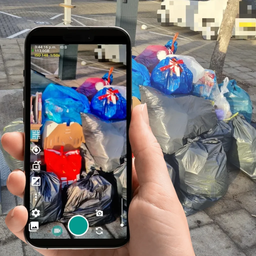 UrbanVue-app legt afval vast met automatische AI-detectie op straat