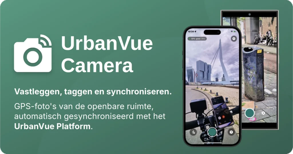 UrbanVue Camera-app voor iOS en Android