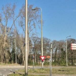Scheefstand lichtmast, niveau A