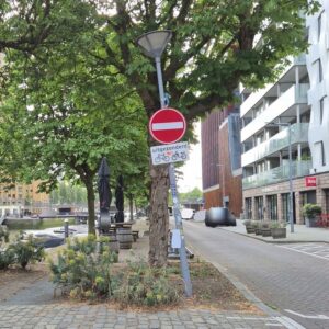 Scheefstand lichtmast, niveau C