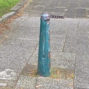 Scheefstand paal, niveau A