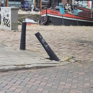 Scheefstand paal, niveau D