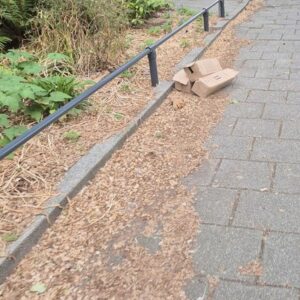 Vervuiling langs verhardingsranden, niveau D