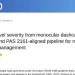 Conditie per wegvak uit dashcambeeld: ons CROW- en PAS 2161-paper